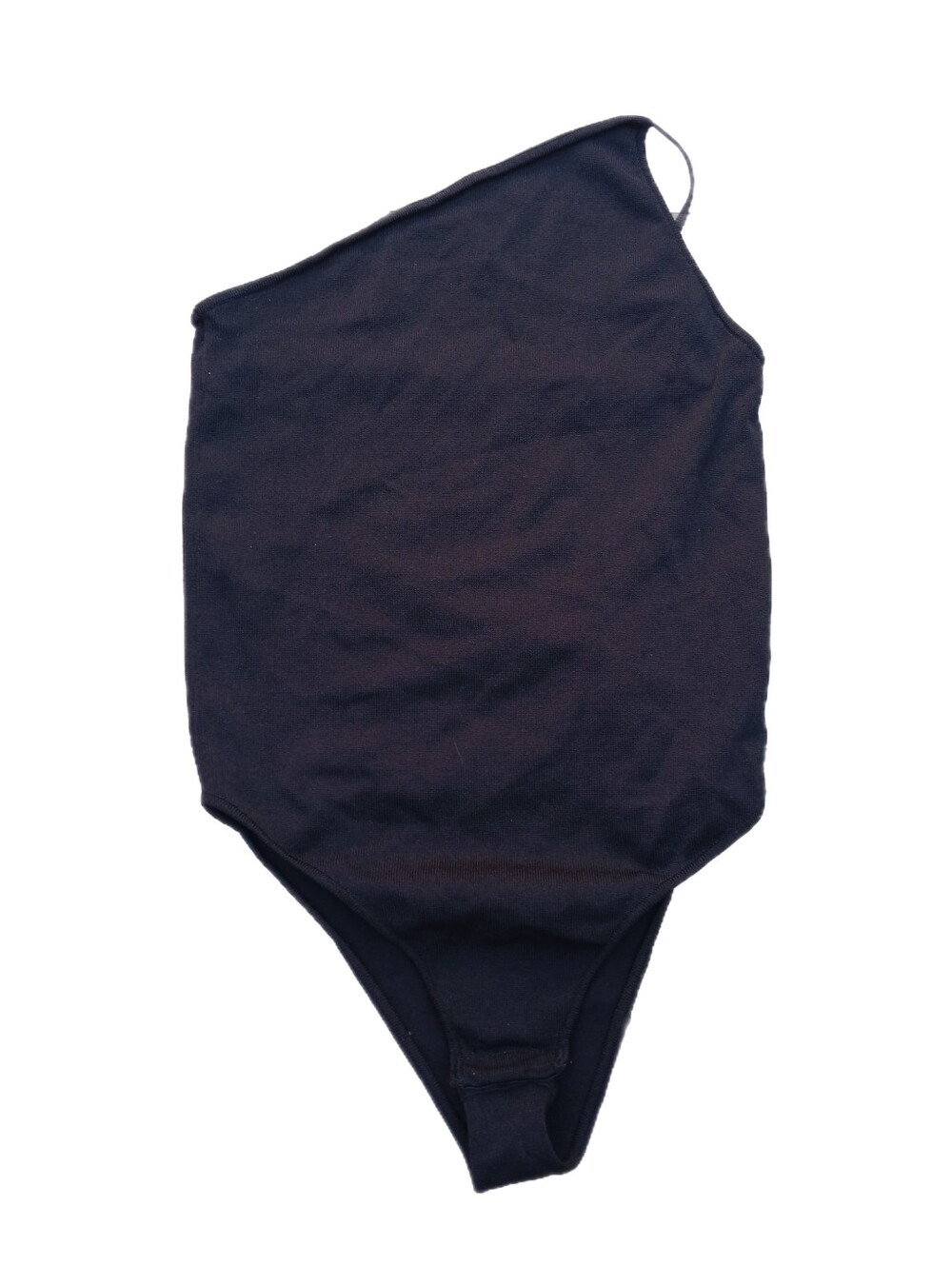 Zara Black Asymmetric Bodysuit